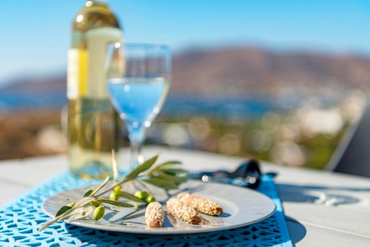 포시드호니아 Oceania House With Sea View 빌라 외부 사진