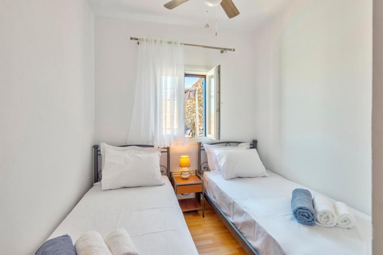 포시드호니아 Oceania House With Sea View 빌라 외부 사진