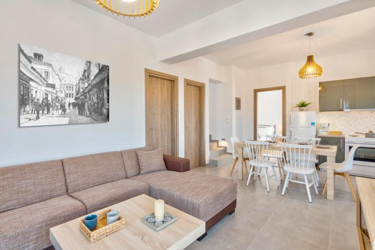 포시드호니아 Oceania House With Sea View 빌라 외부 사진