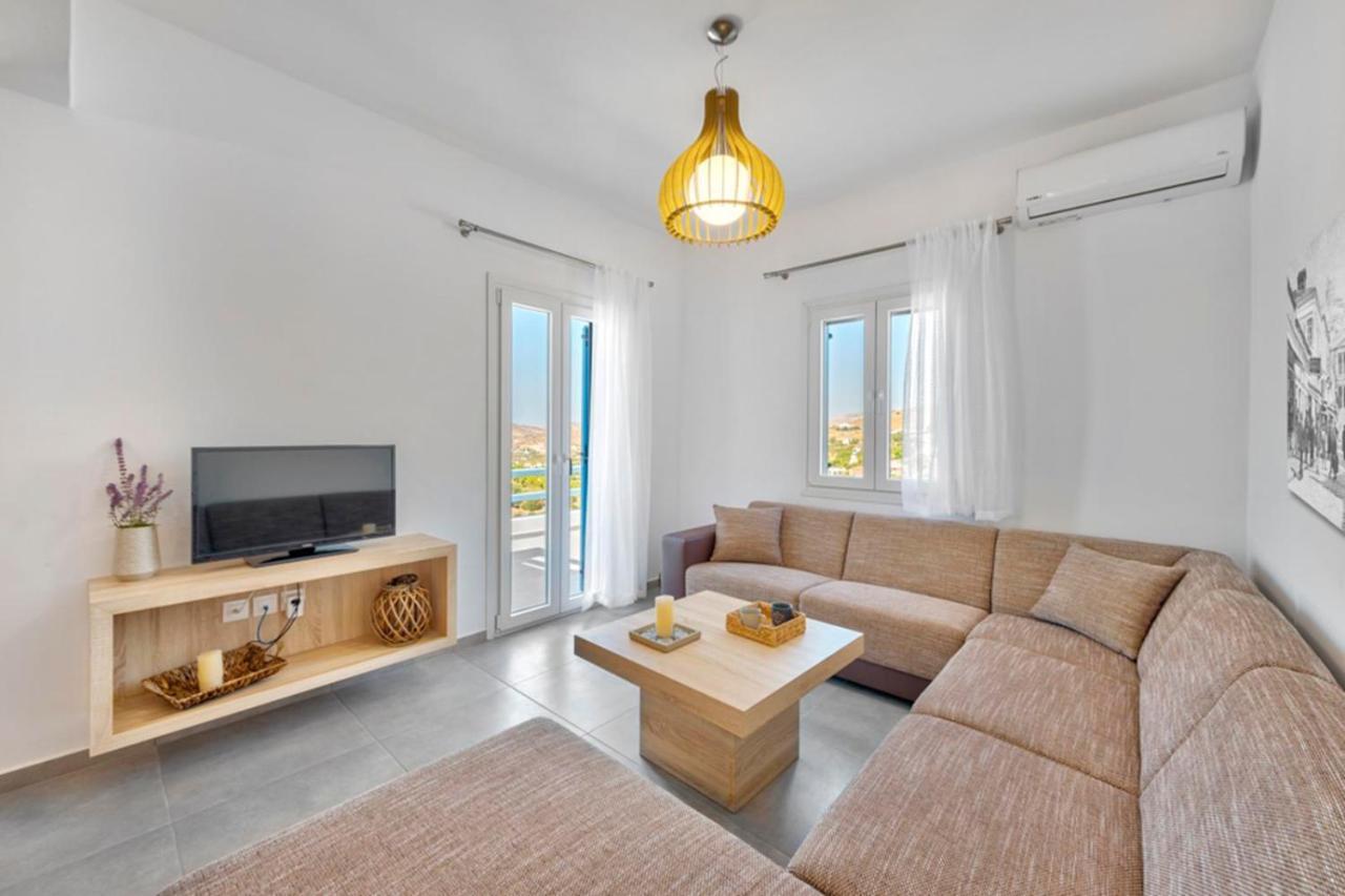 포시드호니아 Oceania House With Sea View 빌라 외부 사진