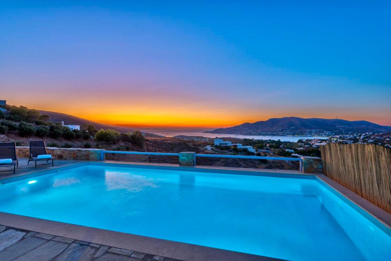 포시드호니아 Oceania House With Sea View 빌라 외부 사진