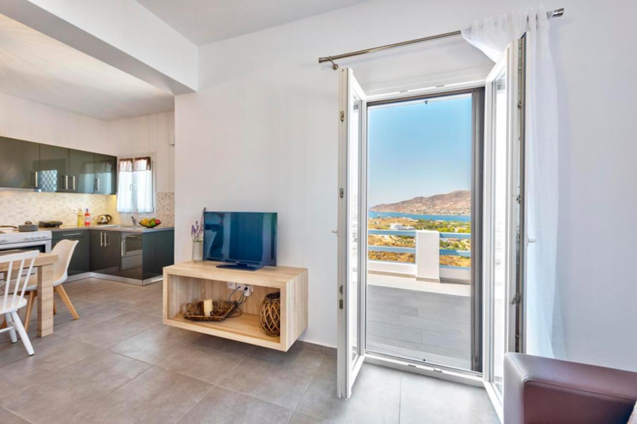 포시드호니아 Oceania House With Sea View 빌라 외부 사진