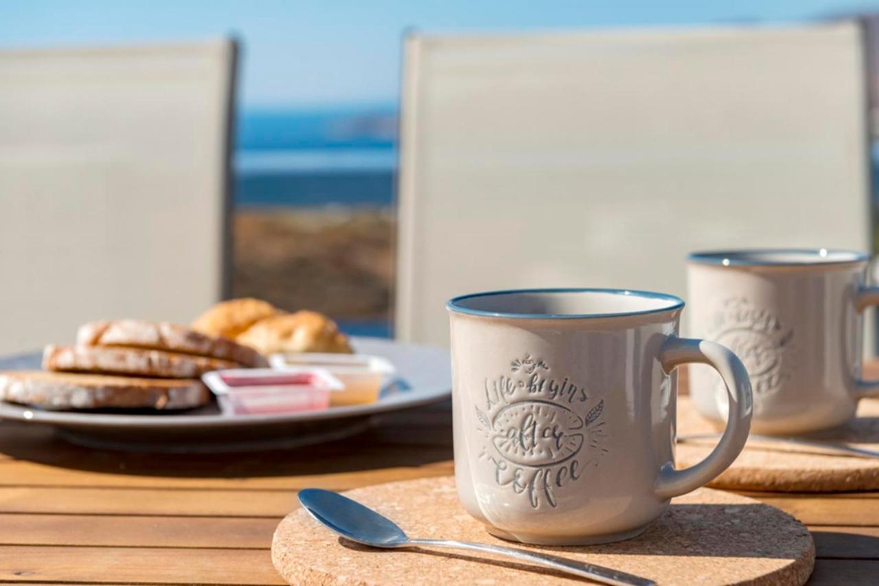 포시드호니아 Oceania House With Sea View 빌라 외부 사진